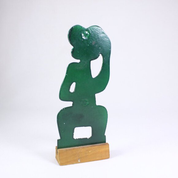 New Zealand Souvenir bottle opener Hei Tiki bar decor 19.5 cm tall - Picture 5 of 10